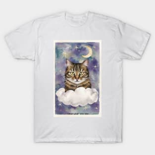 Cat from Heaven "i know what you did" T-Shirt